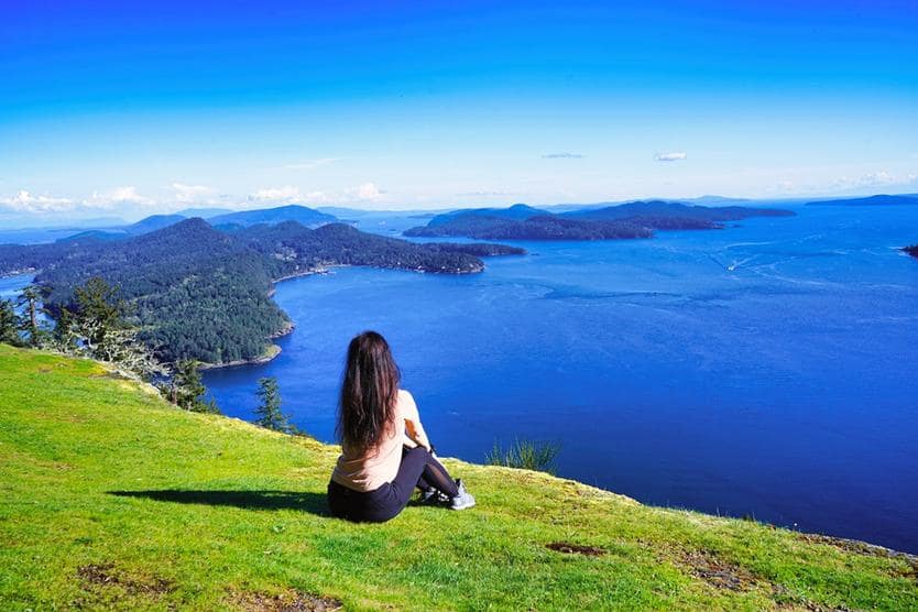 Galiano Mountain Girl