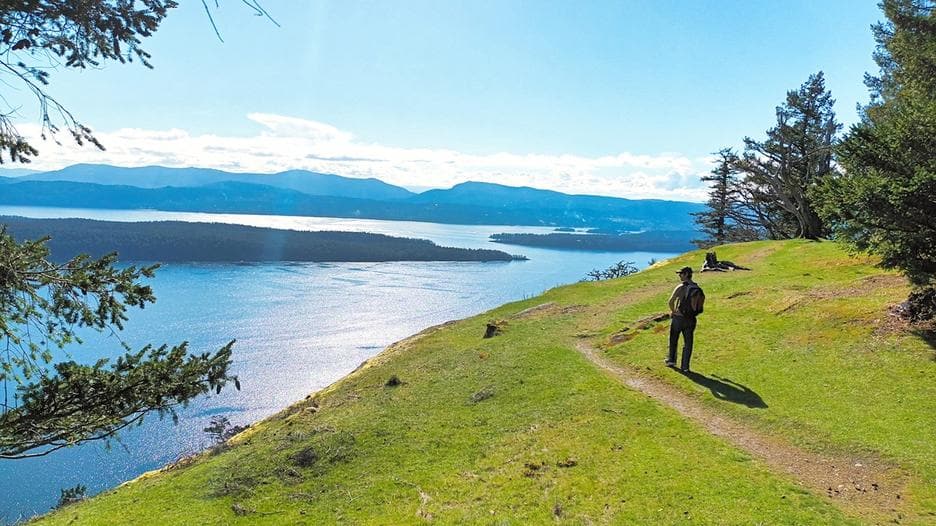 Galiano Mountain Ridge